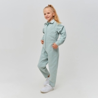 Комбинезон для девочки MINAKU: Casual collection KIDS цвет мятный, рост 140