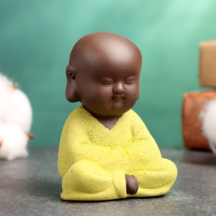 Фигурка Фигурка "Будда", 7х5 см, зеленая