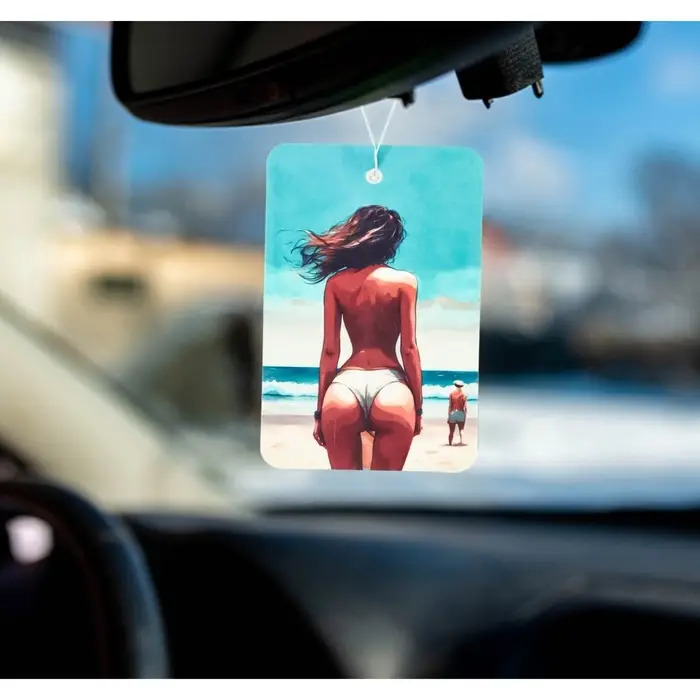 Ароматизатор подвесной в авто Cartage Hot Series, Ваниль, картонный