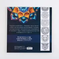 Раскраска-антистресс "Завораживающая мандала", 96 стр. 25х25 см.