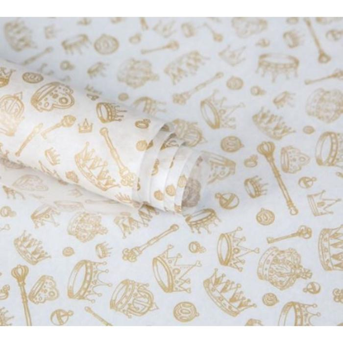 Бумага силиконизированная «Короны», для выпечки, 0,38 х 5 м Бумага силиконизированная «Короны», для выпечки, 0,38 х 5 м