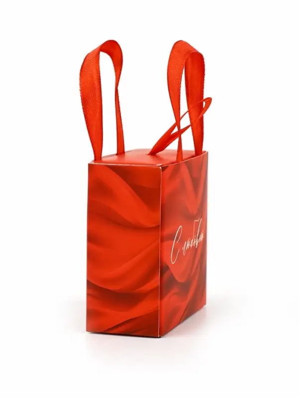 Коробка-пакет под бижутерию «С любовью», 7.5 х 7.5 х 3.5 см Коробка-пакет под бижутерию «С любовью», 7.5 х 7.5 х 3.5 см