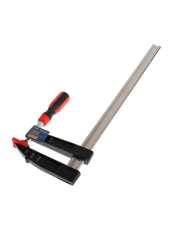 Струбцина F-образная усиленная ТУНДРА, тавровый профиль, 2К рукоятка, 500 х 120 х 590 мм Струбцина F-образная усиленная ТУНДРА, тавровый профиль, 2К рукоятка, 500 х 120 х 590 мм