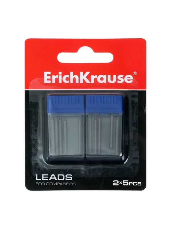 Набор грифелей для циркулей ErichKrause, 10 штук, в блистере