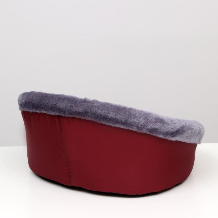 Лежак  Лежак "Ассоль", 57 x 32 x 28 см, красный