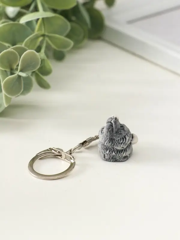 Брелок Брелок "Голова медведя маленькая" 2,5 см