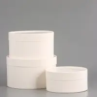 Набор подарочных коробок 3 в 1, завальцованные, белый, 20&times;12 - 18&times;10 - 16&times;8 см