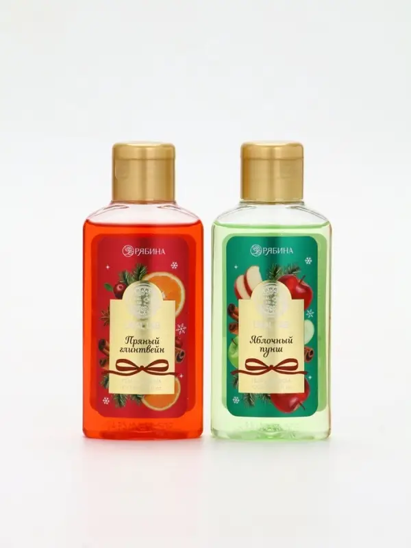 URAL LAB Арома Саунд Набор два геля для душа, 2х100 и мочалка для тела, яблоко и глинтвейн URAL LAB Арома Саунд Набор два геля для душа, 2х100 и мочалка для тела, яблоко и глинтвейн