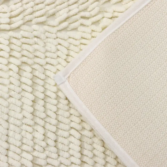 Коврик для дома Доляна &laquo;Букли длинные&raquo;, 50&times;80 см, молочный