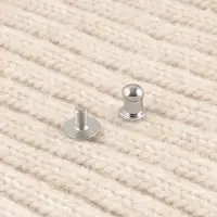 Бирка с кнопкой &laquo;Цветочек&raquo; TEIRA, 8&times;1.5 см, 10 шт., коричневая