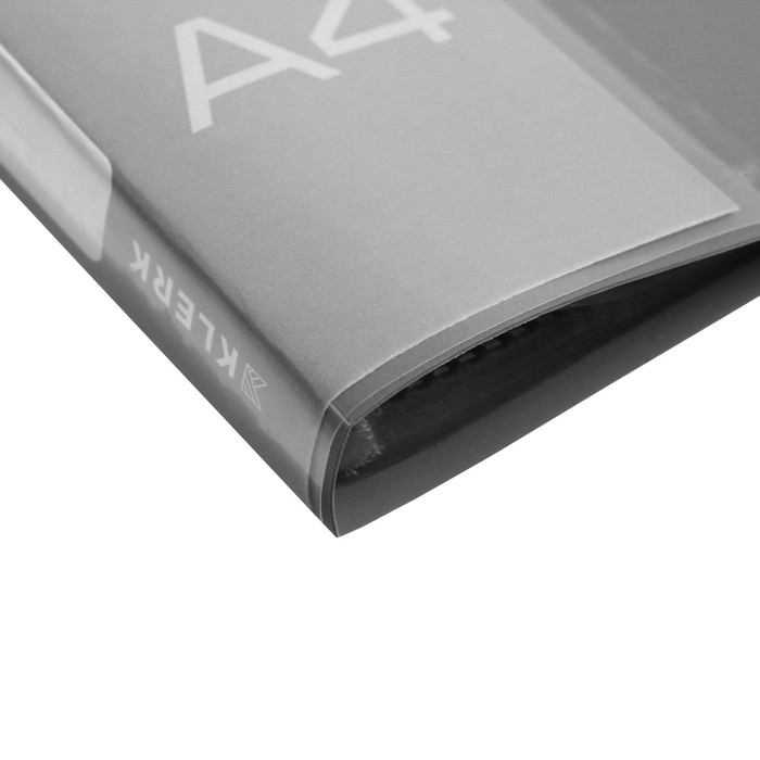 Папка с 30 вкладышами А4, 600 мкм, Calligrata, 15 мм, серая Папка с 30 вкладышами А4, 600 мкм, Calligrata, 15 мм, серая