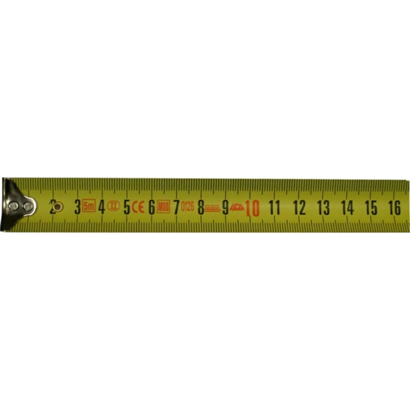 Рулетка ADA RubTape 5 (сталь, с двумя СТОПами, 5 м) (А00156)