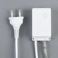 Гирлянда &laquo;Водопад&raquo; 2&times;1.5 м, IP20, прозрачная нить, 400 LED, свечение белое, 8 режимов, 220 В