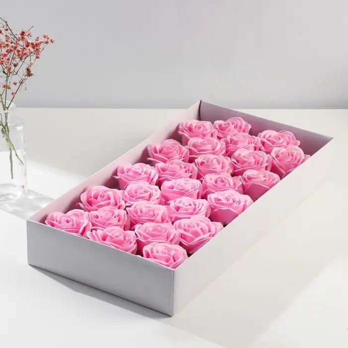 Мыльные лепестки Мыльные лепестки "Бутон королевской розы. Розовый" 7х7х6 см