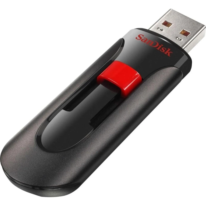 Флеш-память 64GB&nbsp;SanDisk&nbsp;CZ60&nbsp;Cruzer&nbsp;Glide,&nbsp;USB&nbsp;2.0