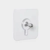 Крючки для полок самоклеящиеся, винтовые, 5.7&times;5.7 см, 10 шт.