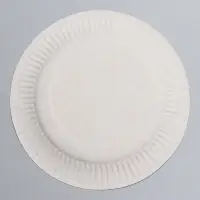 Тарелка одноразовая бумажная «С днём рождения», 18 см