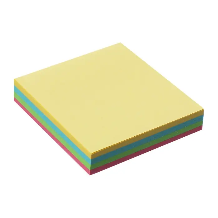 Блок с липким краем, 51×51 мм, 100 листов, 4 цвета, пастель, МИКС Блок с липким краем, 51×51 мм, 100 листов, 4 цвета, пастель, МИКС