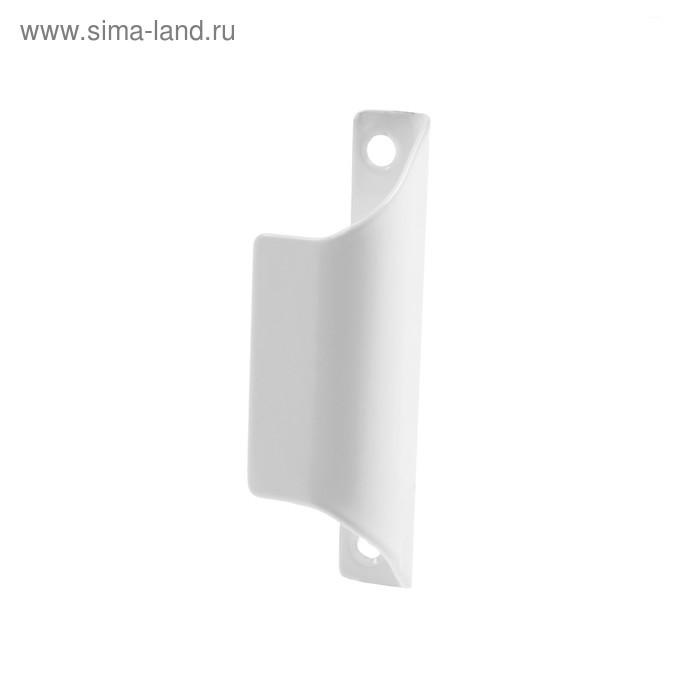 Ручка балконная ТУНДРА, металлическая, белая Ручка балконная ТУНДРА, металлическая, белая