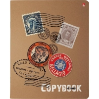 Тетрадь общая А5 ,48л, клетка,скрепка, МАРКИ МИРА, 5 шт в уп,7-48-619/5