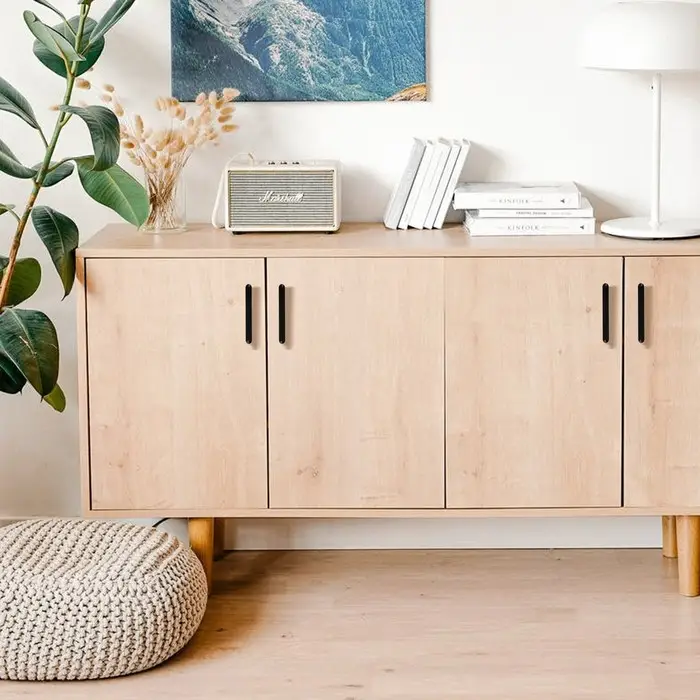 Ручка-скоба С-35, пластик 96 и 128 мм, чёрная, глянцевая Ручка-скоба С-35, пластик 96 и 128 мм, чёрная, глянцевая