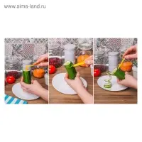 Овощерезка спиралью Доляна &laquo;Буратино&raquo;, 10.5 см, МИКС