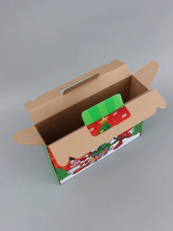 Коробка подарочная &laquo;С Новым годом&raquo;, 33.7&times;25.5&times;7.9 см, самосборная