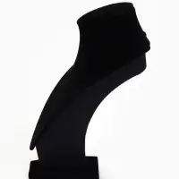 Бюст для украшений QF, 15.5&times;10&times;25 см, h=25 см, чёрный