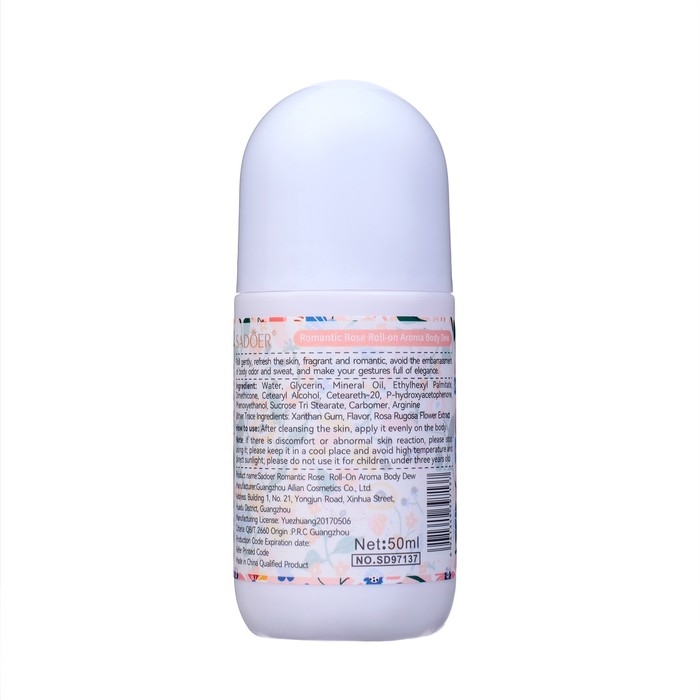 Шариковый дезодорант, романтическая роза, 50 мл Шариковый дезодорант, романтическая роза, 50 мл