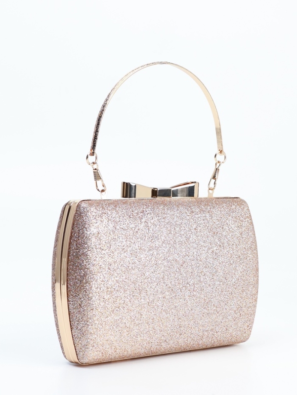 Сумка жен, 18.5*4.5*12, отд на фермуаре, цепь, розовый