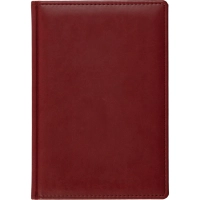 Ежедневник недатированный бордо,А5,143х210мм,176л,ATTACHE Сиам