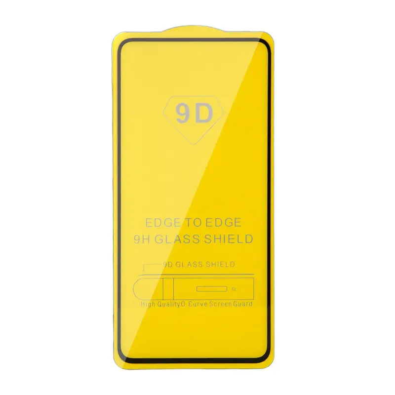 Защитное стекло для Samsung S21 FE с рамкой 9H Full Glue без упаковки (25 шт./уп.)