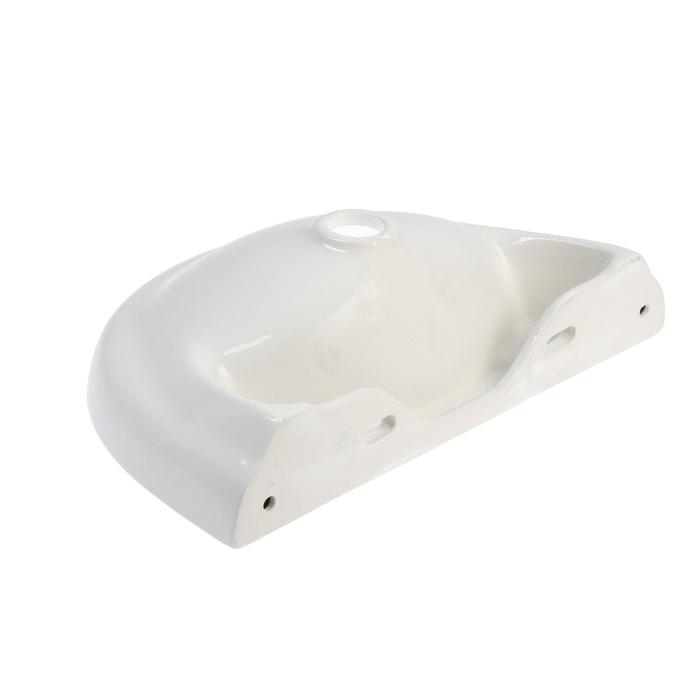 Умывальник ЛЗСФ Умывальник ЛЗСФ "Уют", ширина 500 мм, с отверстием под смеситель слева, крепление к стене