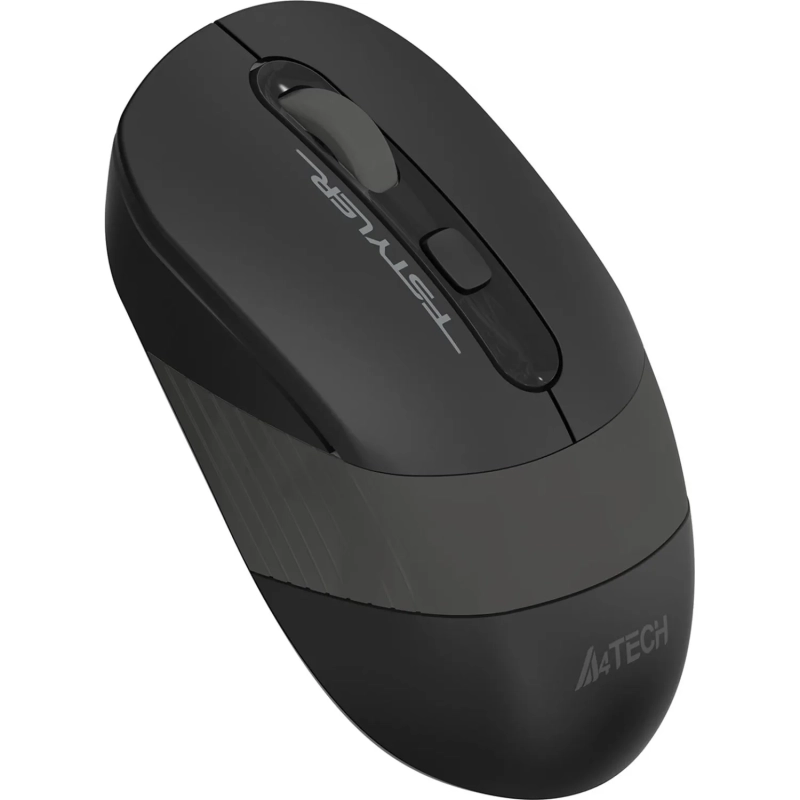 Мышь компьютерная A4Tech Fstyler(FG10S GREY)черн/сер/2000dpi/беспроводн/4кн