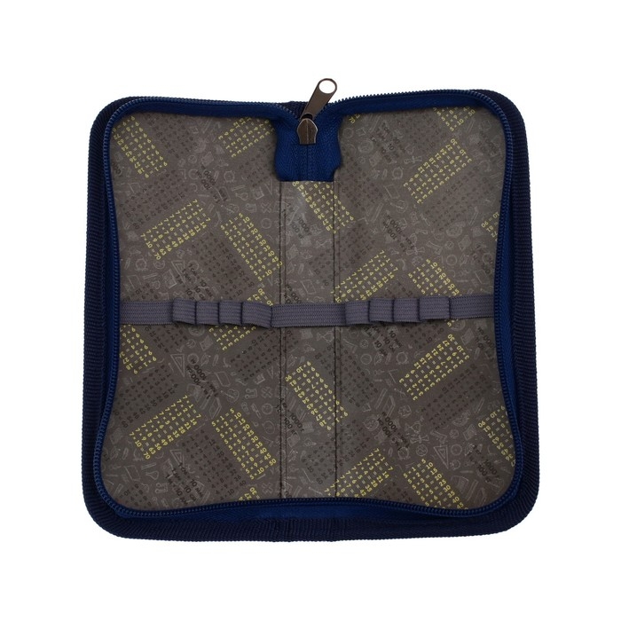 Пенал 1 секция, 90 х 195 х 25 мм, Calligrata "Ракета", ламинированный картон