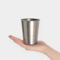 Кружка Hanna Kn&ouml;vell Vanha, 350 мл, нержавеющая сталь, серебристая