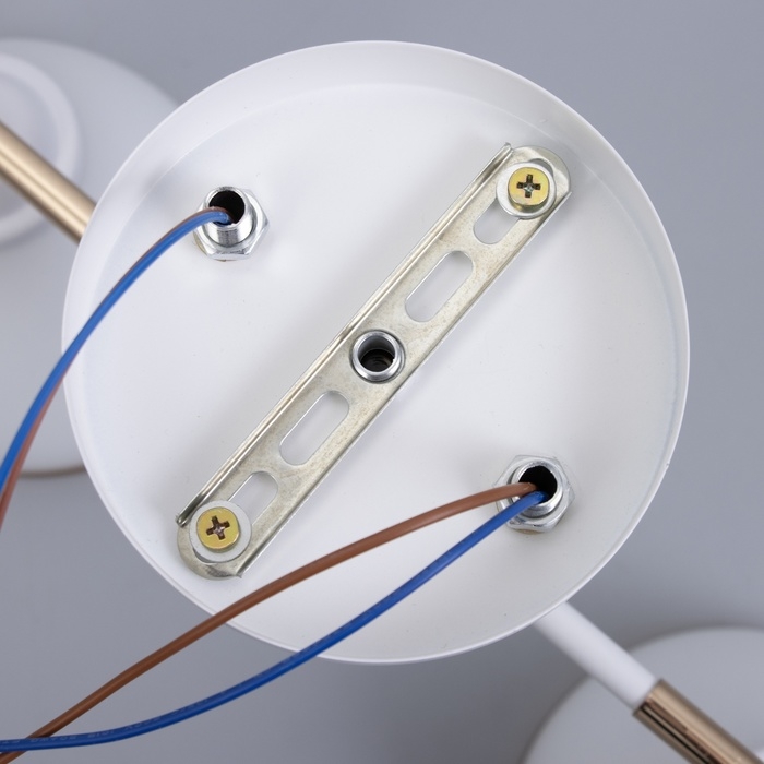 Люстра Люстра "Донна" 2хЕ27 40Вт бело-золотой 48х26 см