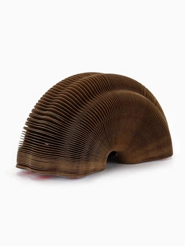 Когтеточка - игрушка &laquo;Пижон. Бублик&raquo;, 11&times;11&times;7/20&times;11 см, гофрокартон, коричневая