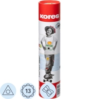 Карандаши цветные KOLORES трехгр. 12шт/наб + 1 ч/г,точилка,карт.тубус 93319