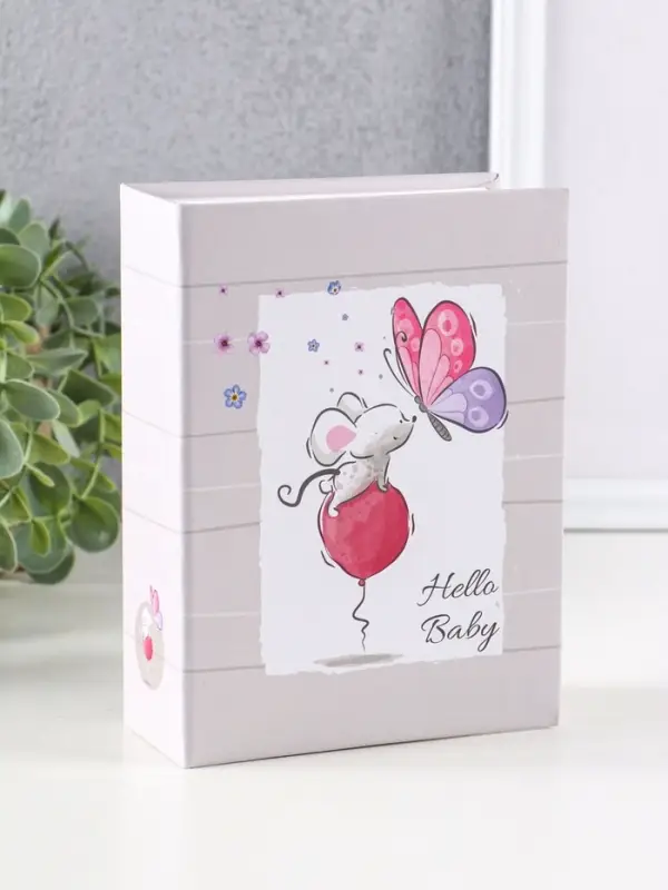 Фотоальбом "Мышонок Пи"  100ф 10X15см, ПП карм.