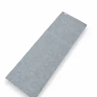 Коврик - лежак для бани и сауны, 160&times;55 см, полиэстер 70%, шерсть 30%, серый, &laquo;Добропаровъ&raquo;