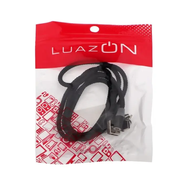 Кабель Luazon LN-6, microUSB/Type-C/Lightning - USB, 1 А, 1 м, магнитный разъем, Кабель Luazon LN-6, microUSB/Type-C/Lightning - USB, 1 А, 1 м, магнитный разъем,
