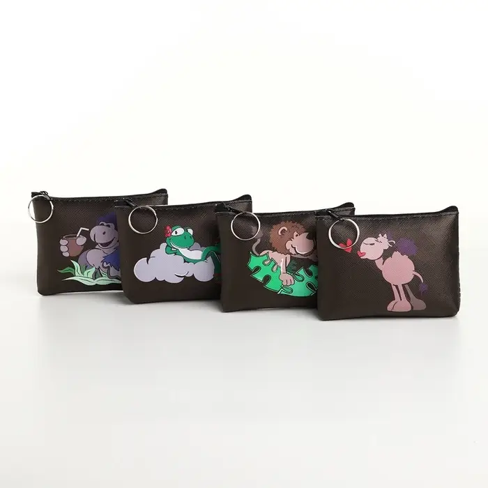 Кошелёк детский &laquo;Животные&raquo; Выбражулька, маленький, монетница, МИКС