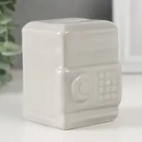 Копилка для денег &laquo;Стальной сейф&raquo;, керамика, 6.2&times;5.5&times;8.8 см