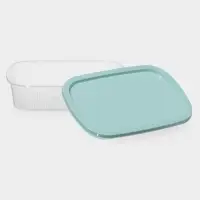 Набор пищевых контейнеров SparkPlast BioFresh, 4 шт.: 500 мл, 1 л, 1.6 л, 2.3 л, прозрачный, крышки МИКС