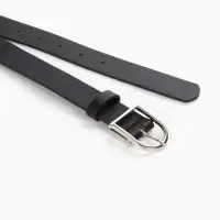 Ремень женский, 1 прокол, металл пряжка, 2.8&times;105 см, чёрный