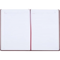 Ежедневник недатированный ,А4,,136л,Sidney Nebraskaбордо 3-539/01