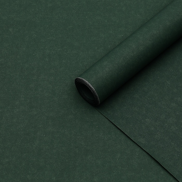 Пергамент флористический  Пергамент флористический "Изумруд двусторонний" 0,6 х 10 м, 52 г/м2