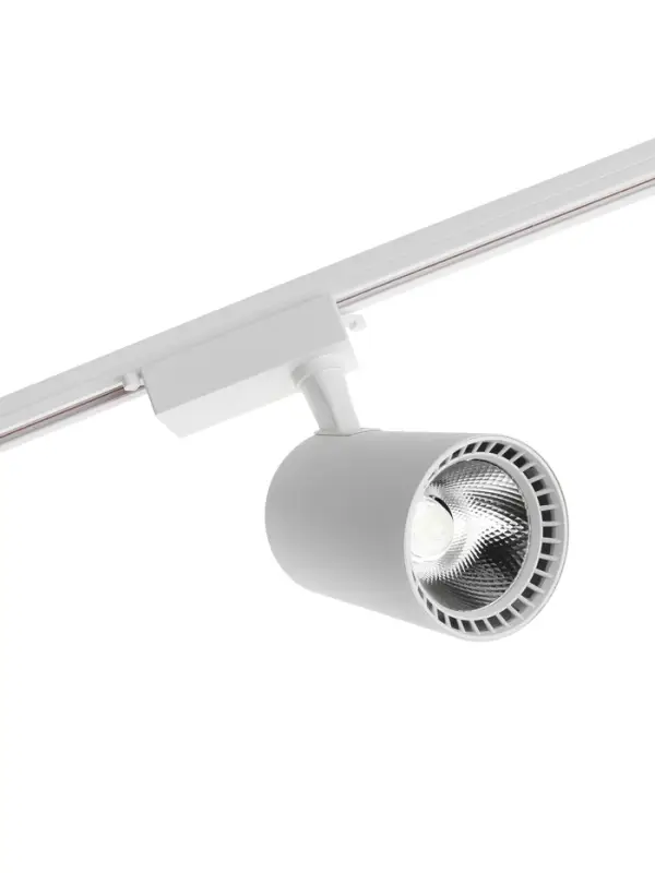 Трековый светильник Luazon Lighting TSL-016, 30 Вт, 2400 Лм, 2700-6500К, управление с пульта, белый, 3 режима свечения