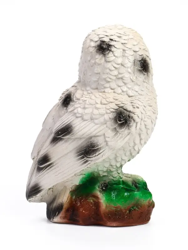 Садовая фигура из гипса &laquo;Сова полярная&raquo;, 24&times;15&times;15 см